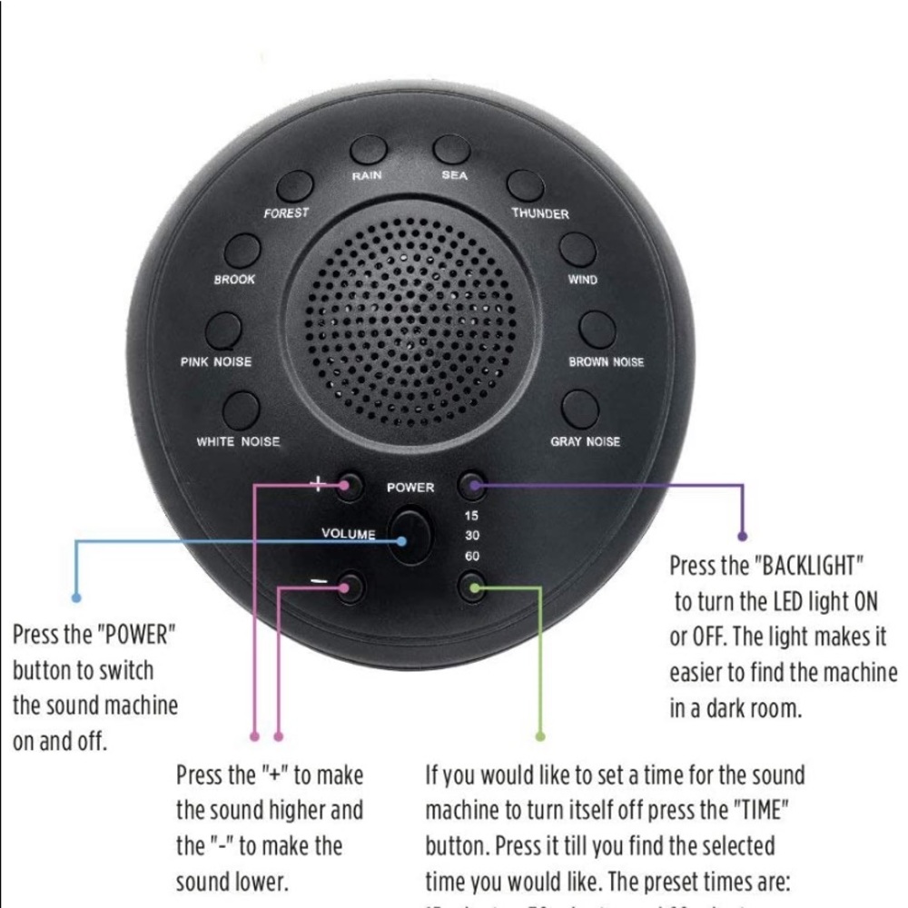 Sleep sound machine - Picture 5 of 5